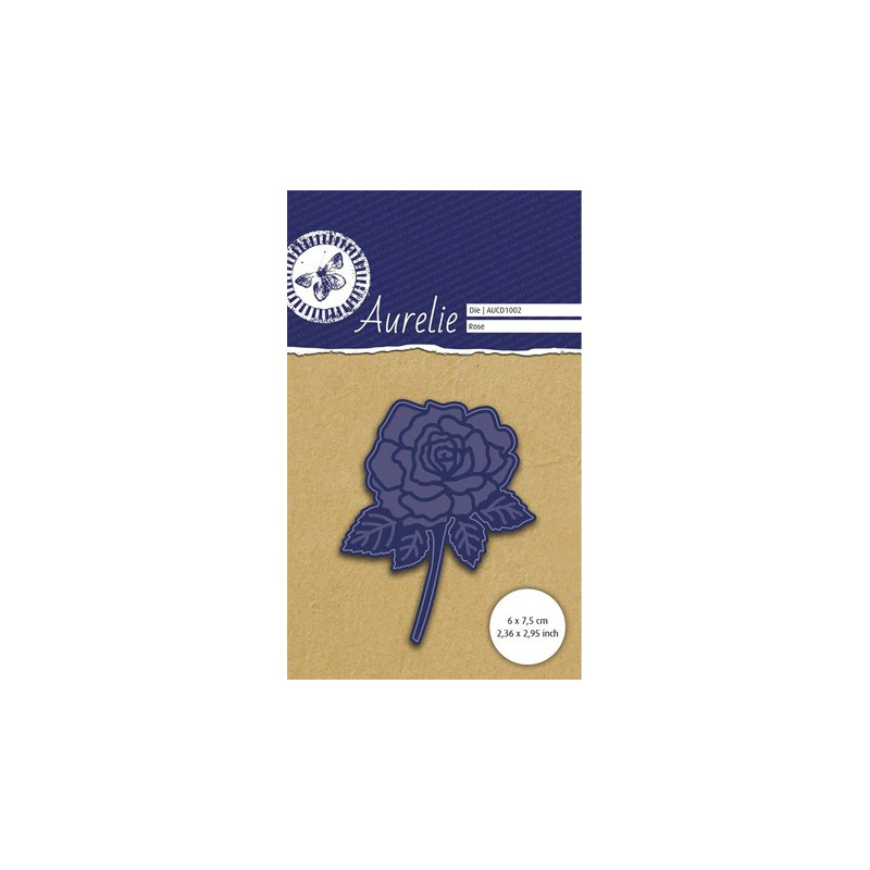 Die - Rose 5,5x7,5 cm Die - Rose 5,5x7,5 cm