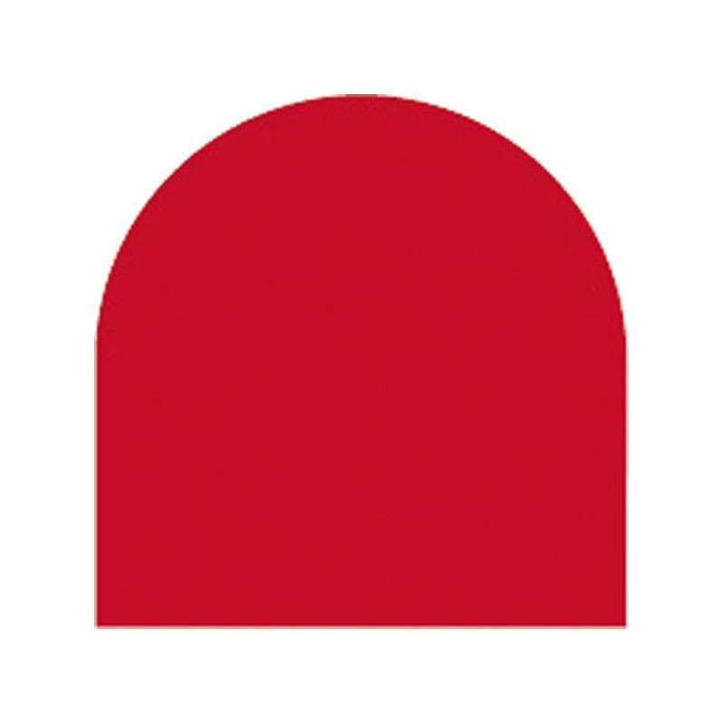 Feuille autocollante 10x23 cm rouge mat