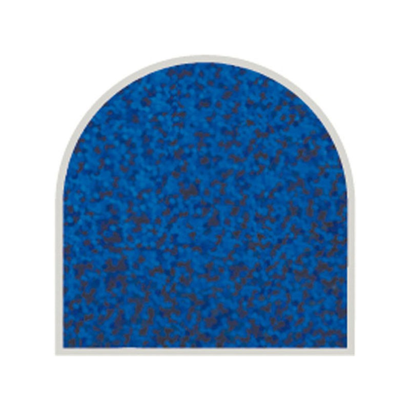 Feuille autocollante 10X23 cm Bleu grosses paillettes