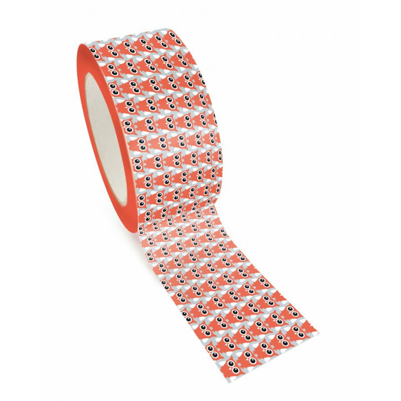Ruban adhésif QUEEN TAPE Chouette 8mm x8m Ruban adhésif QUEEN TAPE Chouette 8mm x8m