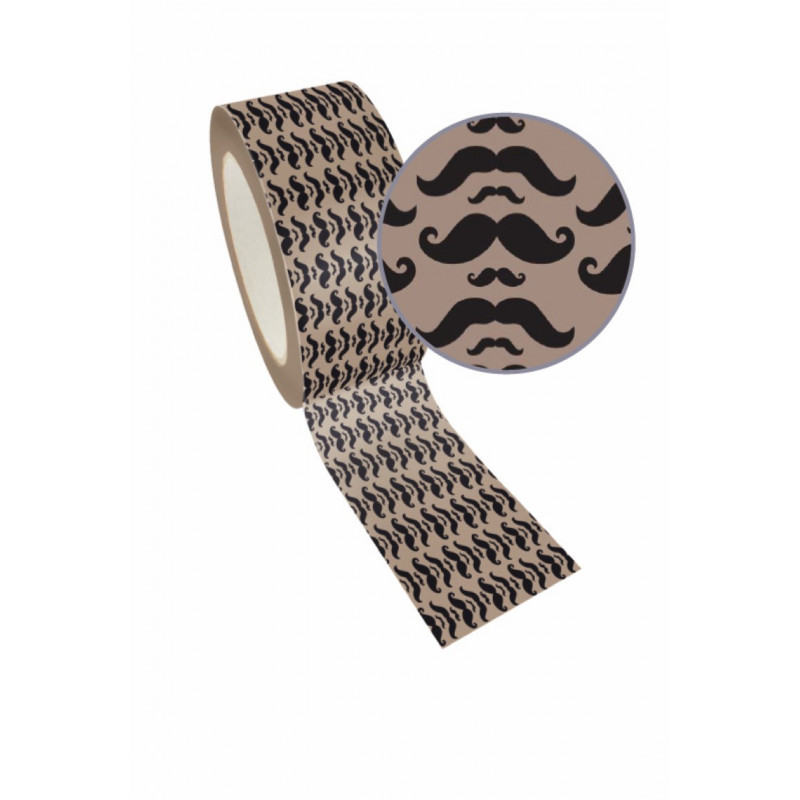 Ruban adhésif QUEEN TAPE Moustache 48mm x8m Ruban adhésif QUEEN TAPE Moustache 48mm x8m