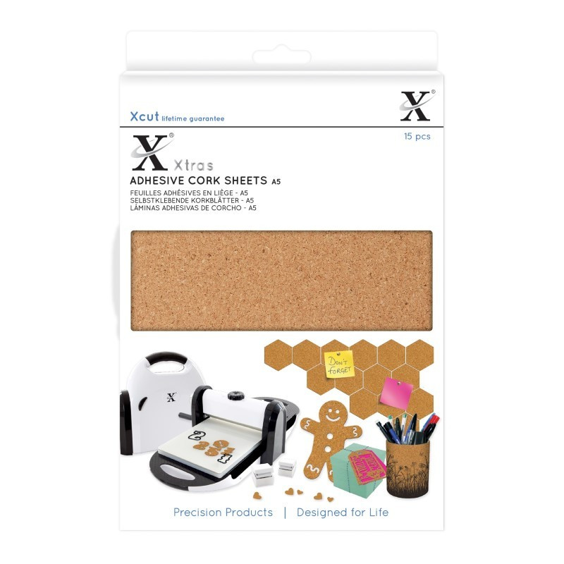 Xcut Xtra A5 Feuilles Adhésives En Liège Xcut Xtra A5 Feuilles Adhésives En Liège