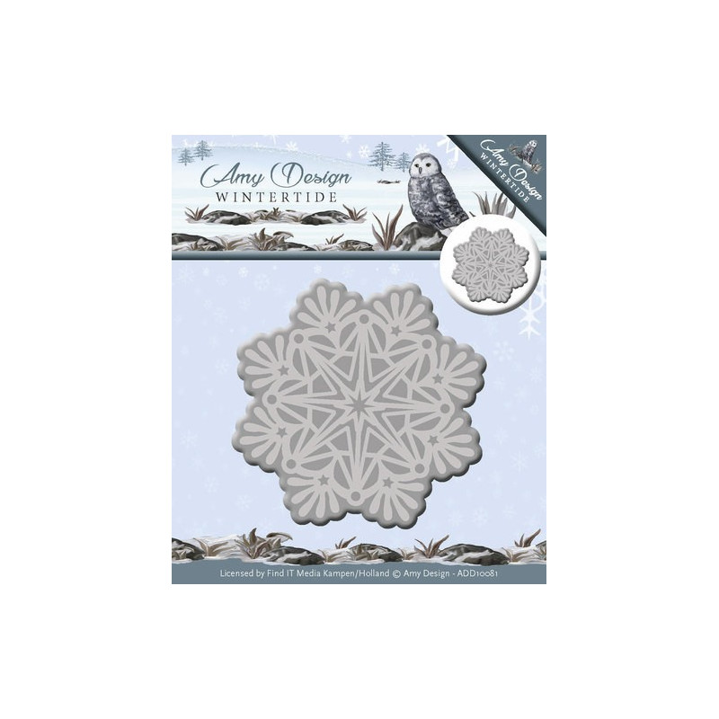 Die - Amy Design - Noel Flocon 7,2 cm Die - Amy Design - Noel Flocon 7,2 cm