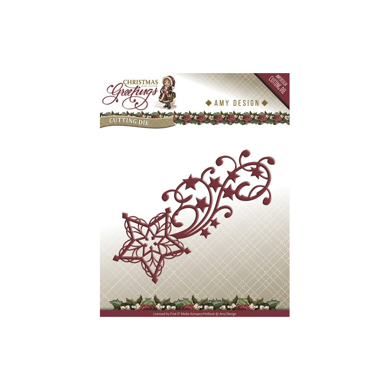 Die - Amy Design - Etoiles filantes 13 x 5,5 cm. Die - Amy Design - Etoiles filantes 13 x 5,5 cm.