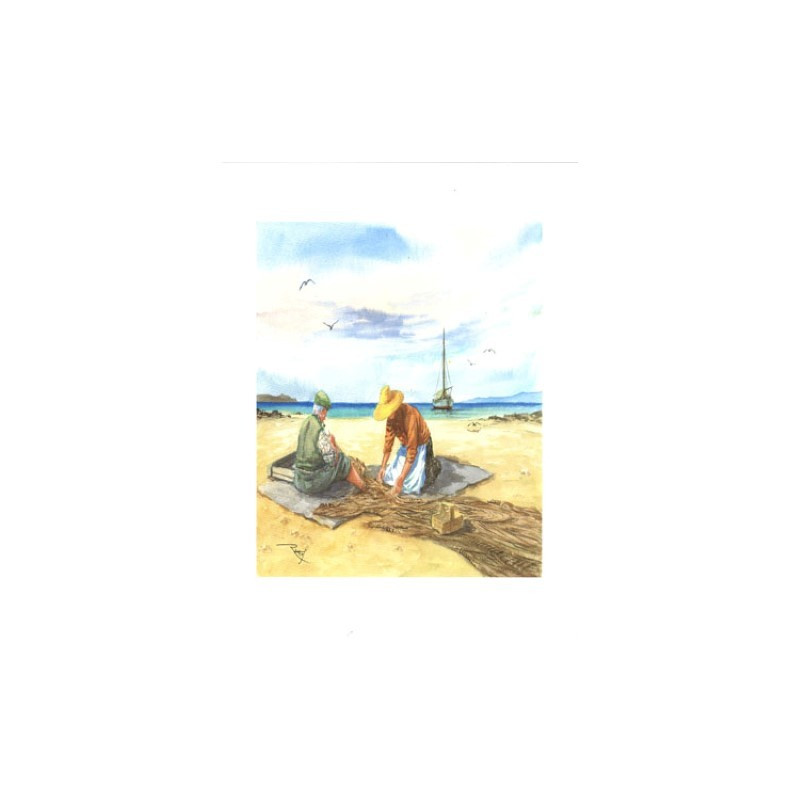 Tableaux 3D VENEZIA 229 - 24X30 - Couple sur plage  