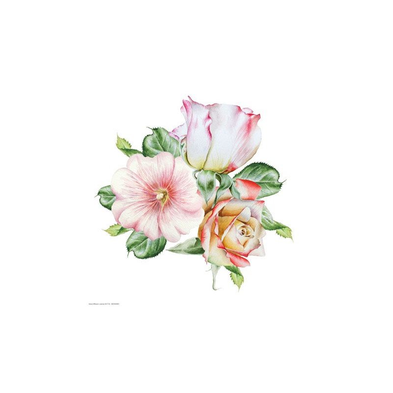 Image 3D 30x30 - GK3030081 - Trio de fleurs