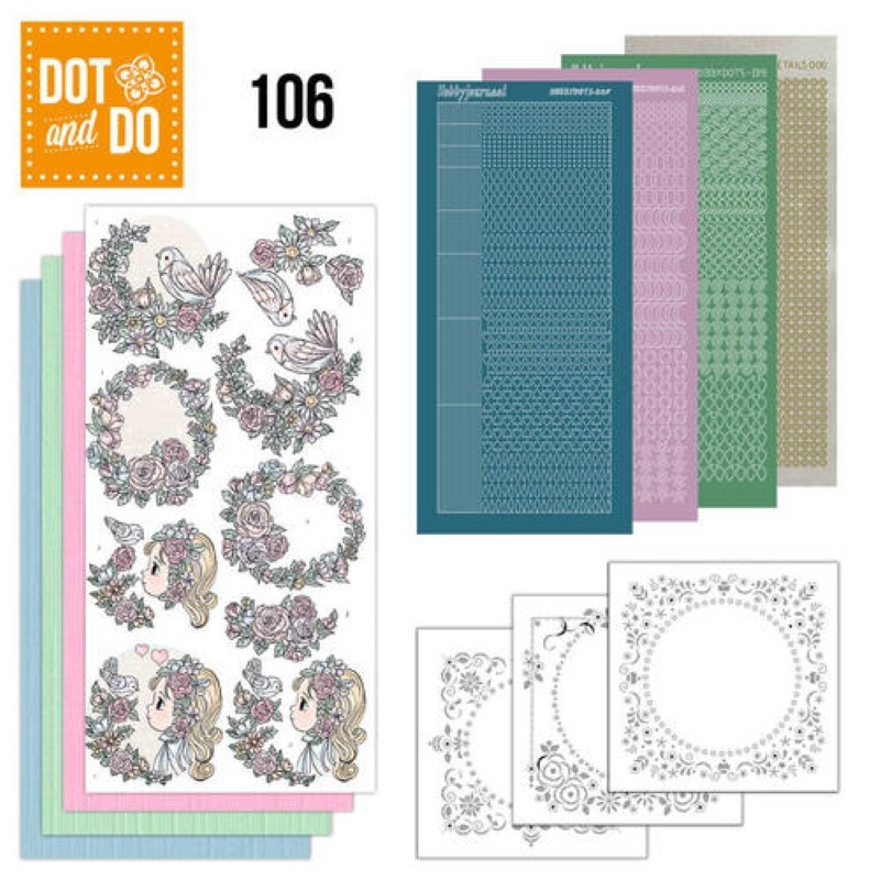 Dot and Do 106 - Kit Carterie 3D - Je t'aime