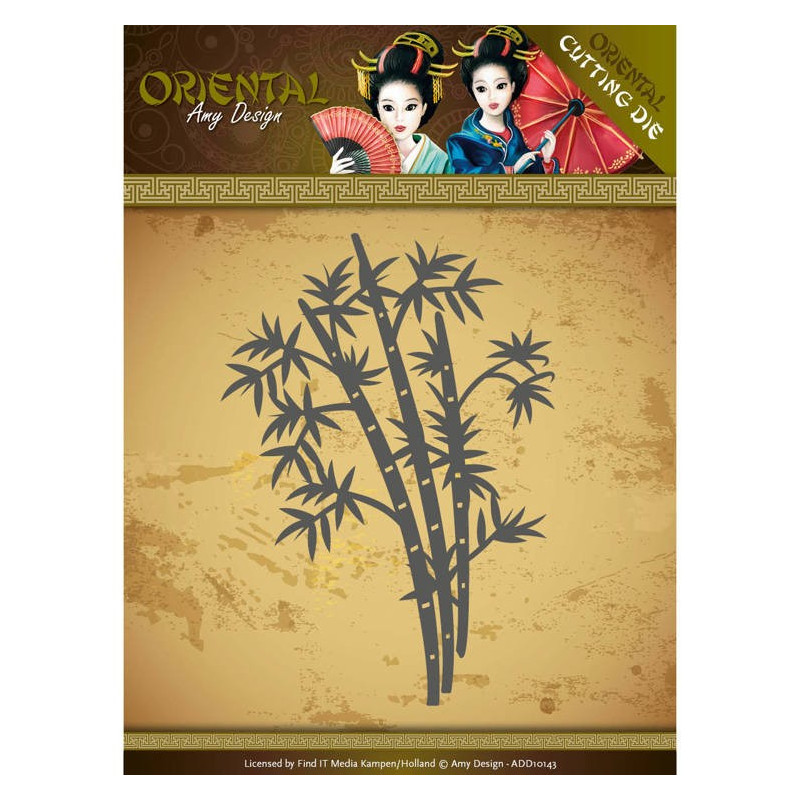 Die - Amy Design - Oriental - Bambou 7.8x11.1 cm Die - Amy Design - Oriental - Bambou 7.8x11.1 cm
