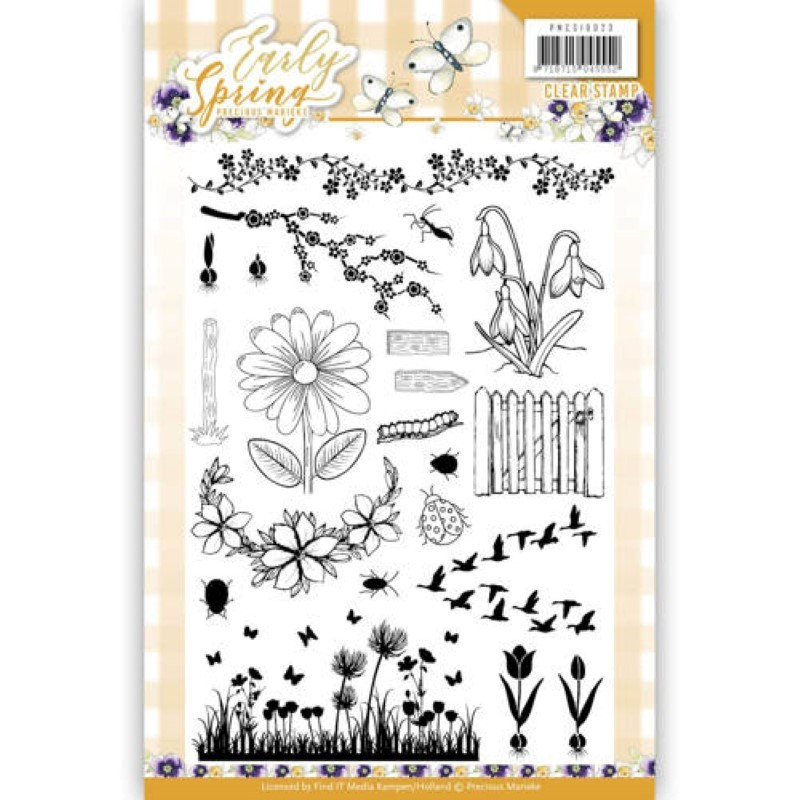 Tampons transparents - Precious Marieke - Early Spring Tampons transparents - Precious Marieke - Early Spring