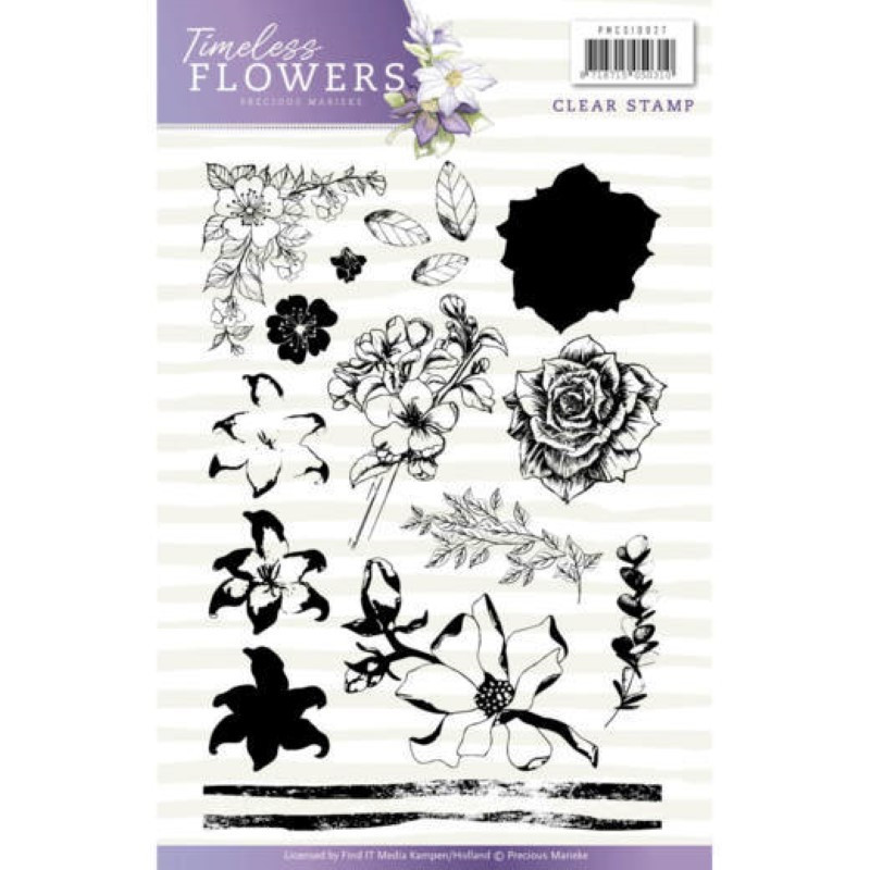 Tampons transparents - Precious Marieke - Timeless Flowers Tampons transparents - Precious Marieke - Timeless Flowers