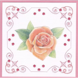 Stitch and do 85 - kit Carte 3D broderie - roses