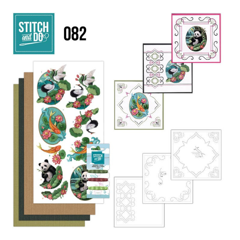 Stitch and Do 82 Carterie 3D broderie - Oriental