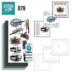 Stitch and Do 79 Carterie 3D broderie - Daily transport