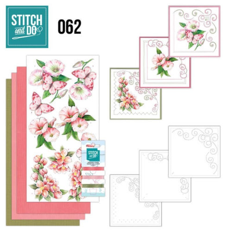 Stitch and Do 62 Carterie 3D broderie - Condoléances