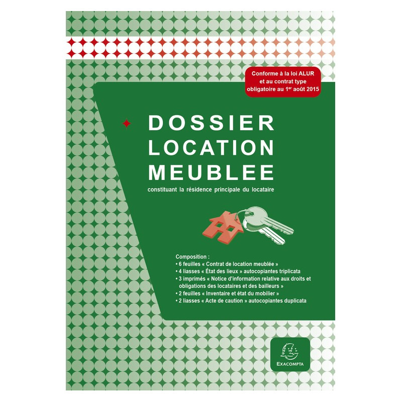 Dossier location meublée Dossier location meublée