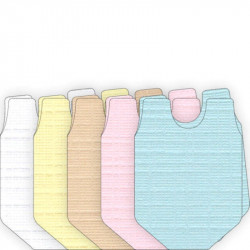 Carte double forme body paquet de 15