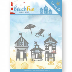 Die - jeaninnes art - Beach Fun - Maisons de plage
