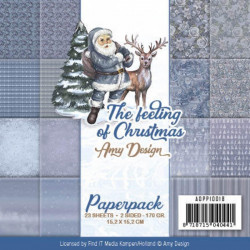 Bloc de papier - Amy Design -  The feeling of Christmas 15.2 x 15.2