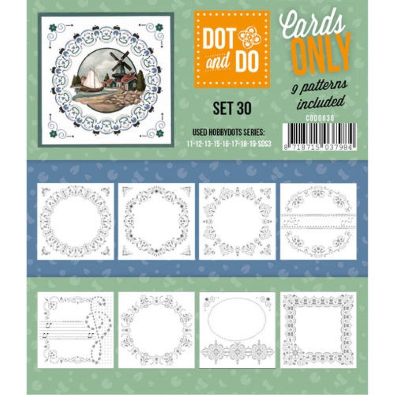 Dot and do Cartes n°30 - Lot de 9 Cartes seules