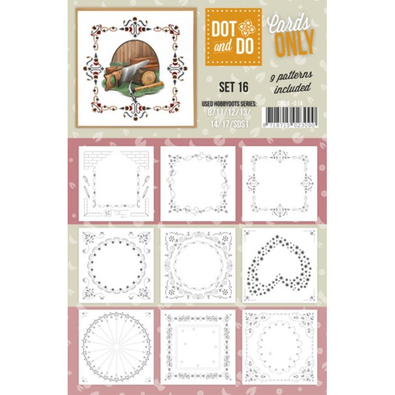 Dot and do Cartes n°16 - Lot de 9 Cartes seules