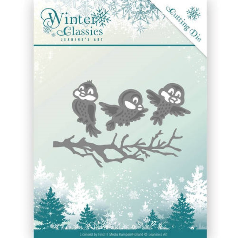 Die - Jeaninnes Art - Winter classics - Oiseaux Die - Jeaninnes Art - Winter classics - Oiseaux
