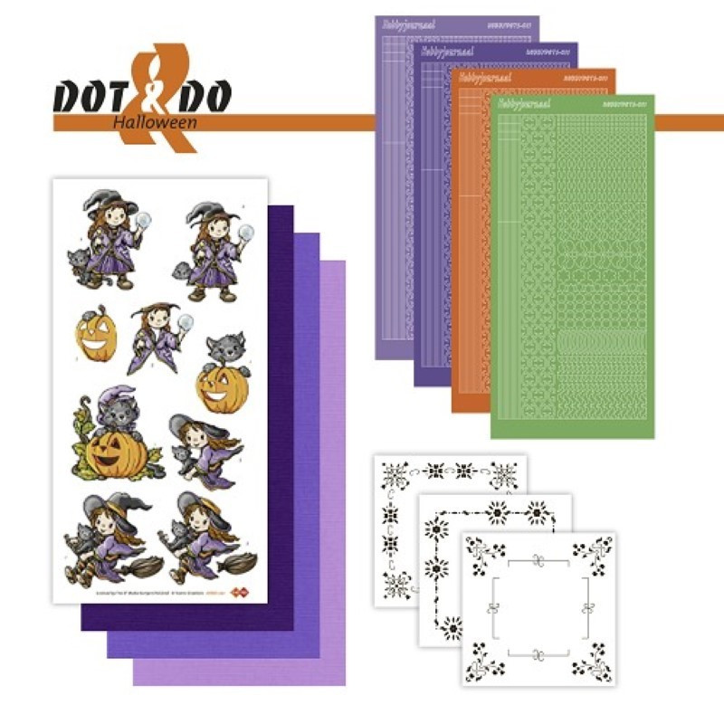 Dot and do 020 - Kit Carte 3D - Halloween