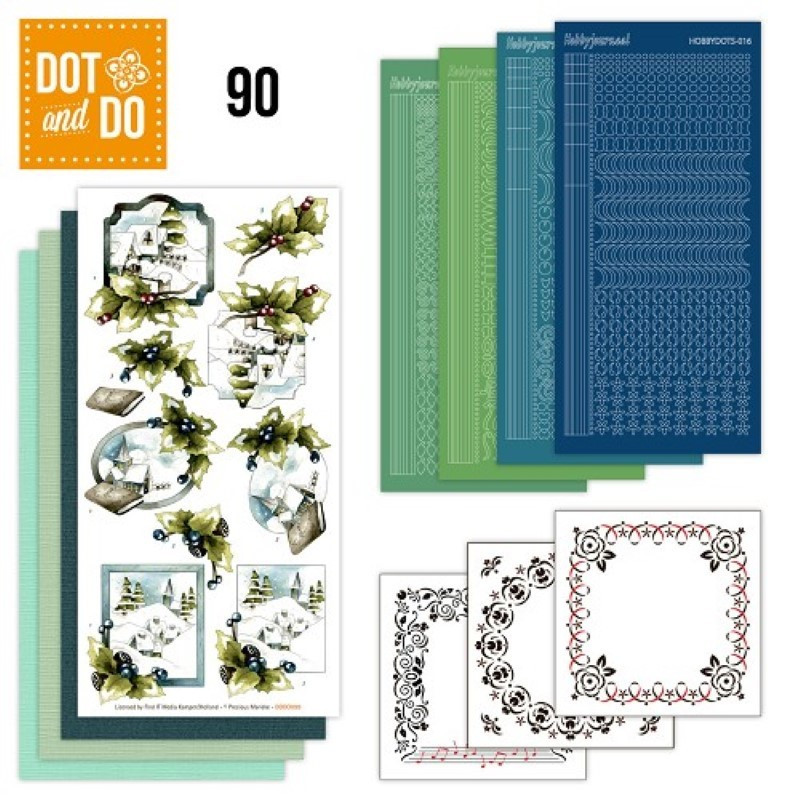 Dot and do 090 - kit Carte 3D - Paysages enneigés