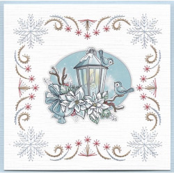 Stitch and do 89 - kit Carte 3D broderie - Rêves de Noël