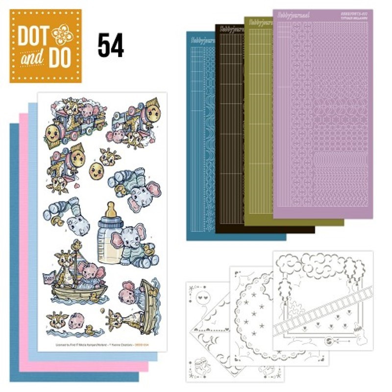 Dot and Do 054 - Kit Carterie 3D - Baby