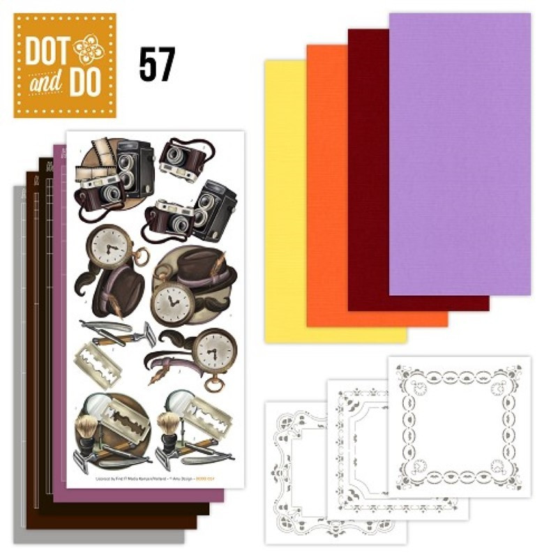 Dot and do 057 - kit Carte 3D - Affaires d'homme