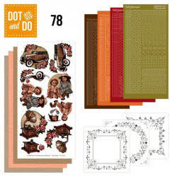 Dot and Do 078 - Kit Carterie 3D - Vintage