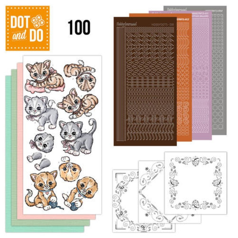 Dot and Do 100 - Kit Carterie 3D - Chatons