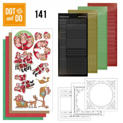 Dot and do 141 - kit Carte 3D - Bubbly girls à Noël