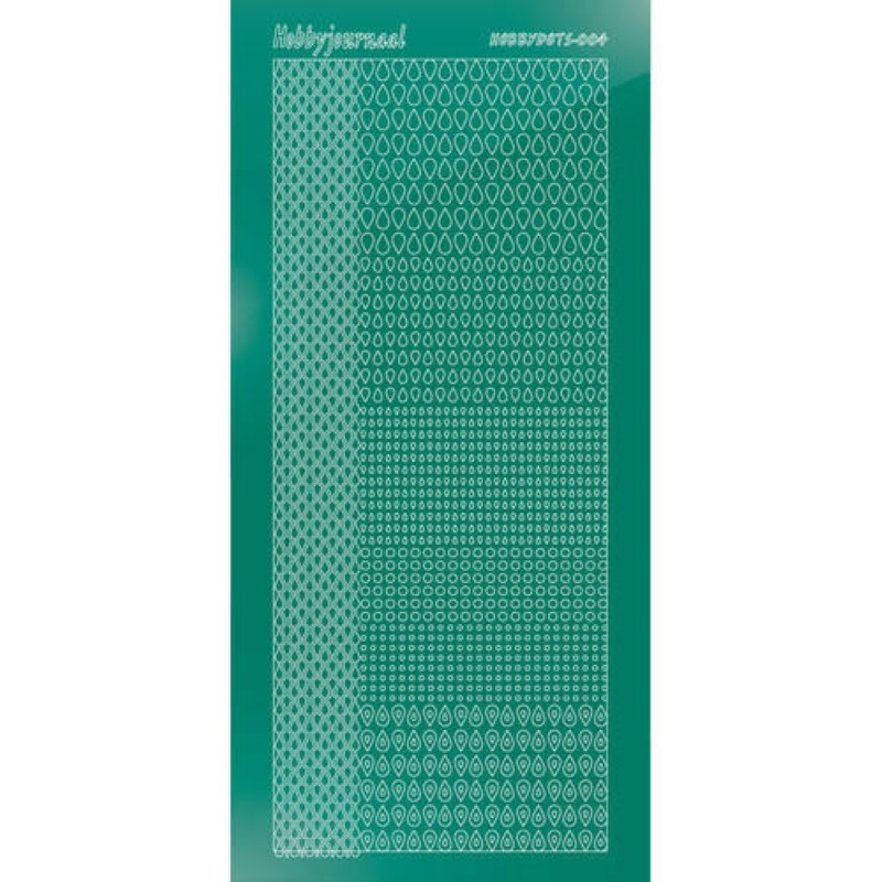 Stickers Hobbydots série 04 Miroir Vert Noël