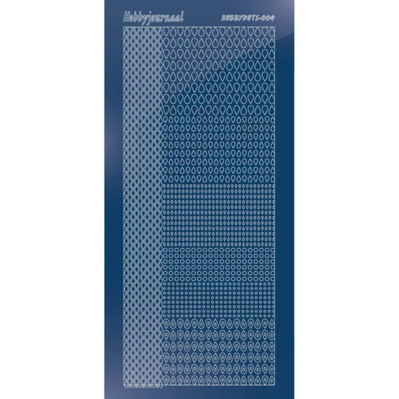 Stickers Hobbydots série 04 Miroir Bleu