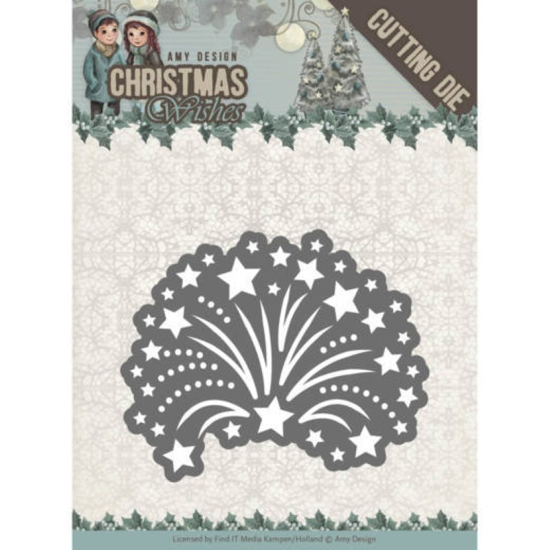 Die - Amy Design - Christmas Wishes - Feu d'artifice 4.8x5.8 cm Die - Amy Design - Christmas Wishes - Feu d'artifice 4.8x5.8 cm