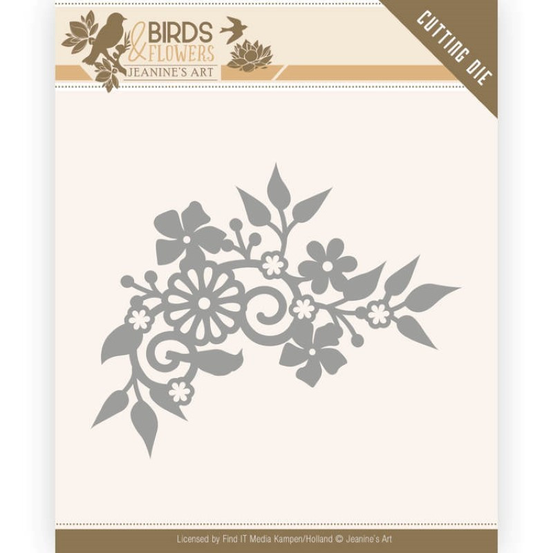 Die - Jeaninnes art - Birds and Flowers - Coin Die - Jeaninnes art - Birds and Flowers - Coin