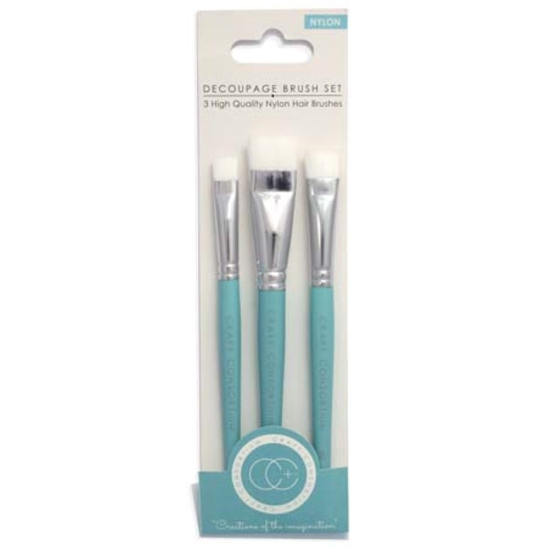 Set Pinceaux Spécial colle découpage Set Pinceaux Spécial colle découpage