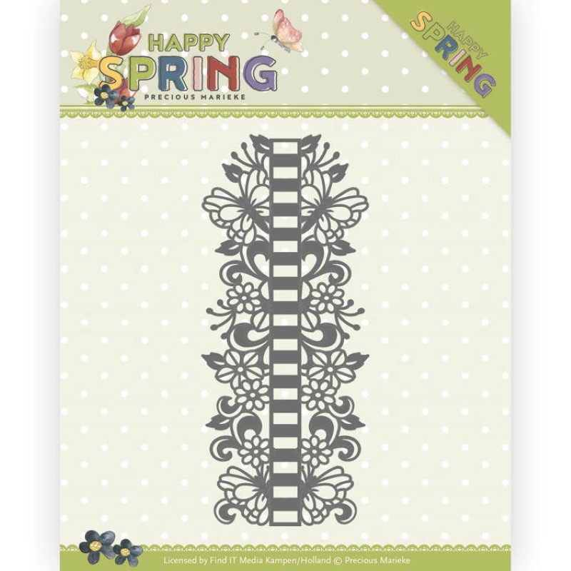 Die - precious marieke - Happy Spring - Bordure ruban Die - precious marieke - Happy Spring - Bordure ruban
