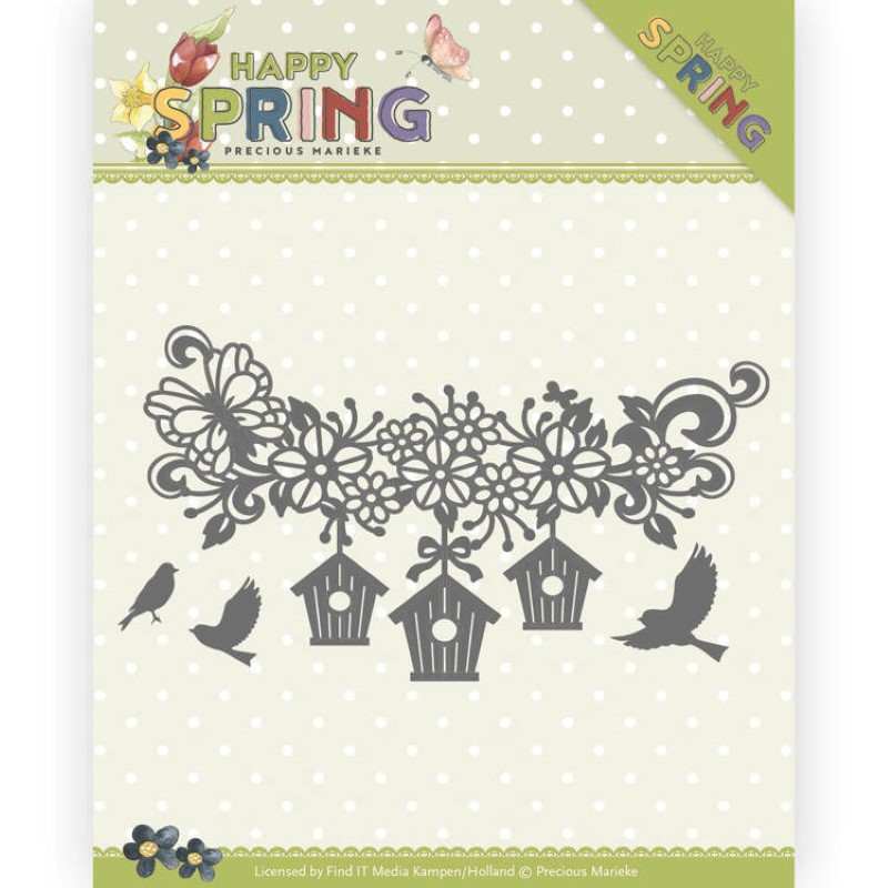 Die - precious marieke - Happy Spring - Maisons d'oiseaux Die - precious marieke - Happy Spring - Maisons d'oiseaux