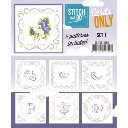 Cartes seules Stitch and do  - Set n°1