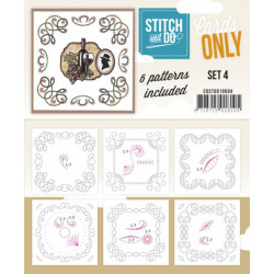 Cartes seules Stitch and do  - Set n°4