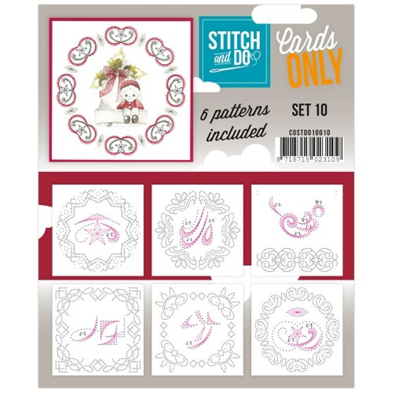 Cartes seules Stitch and do  - Set n°10