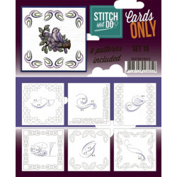 Cartes seules Stitch and do  - Set n°15