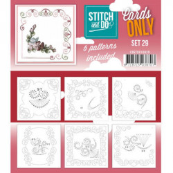 Cartes seules Stitch and do  - Set n°29