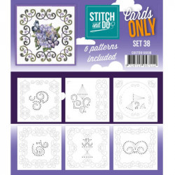 Cartes seules Stitch and do  - Set n°38