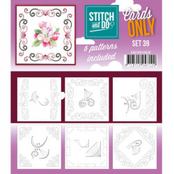 Cartes seules Stitch and do  - Set n°39