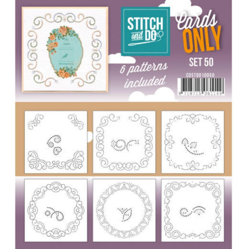 Cartes seules Stitch and do  - Set n°50