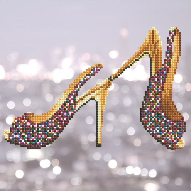 Broderie diamant Kit Diamond Art - Talons aiguilles Broderie diamant Kit Diamond Art - Talons aiguilles