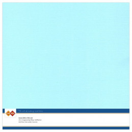 Papier Scrap 30.5x30.5 cm uni Bleu clair la feuille